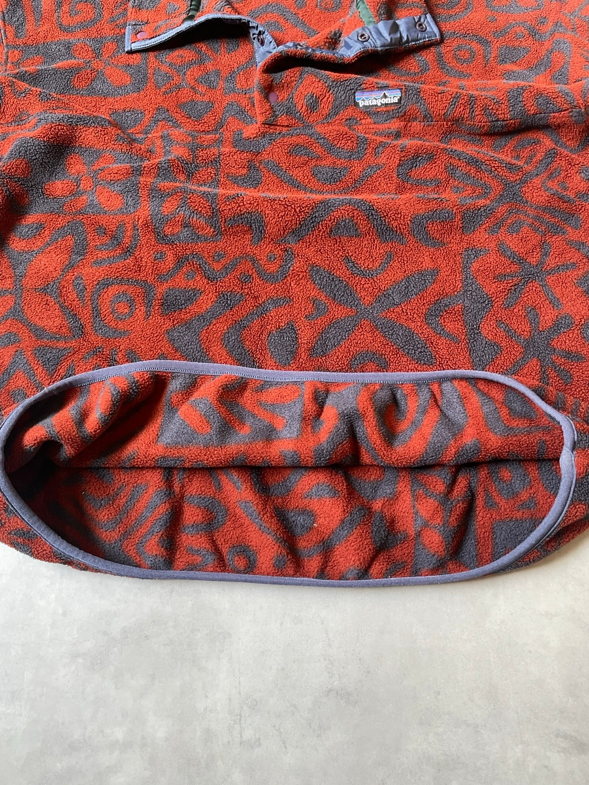90's PATAGONIA「Synchila Snap-T」フリースプルオーバー　