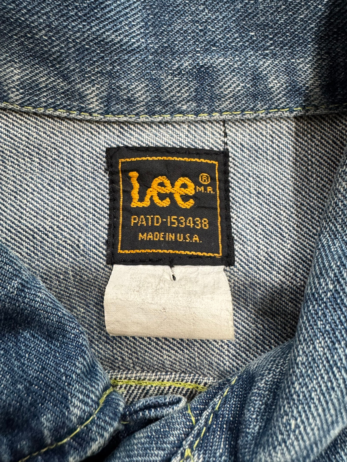 80's LEE「PATD-153438」USA製 デニムジャケット – FUJI STORE(フジ
