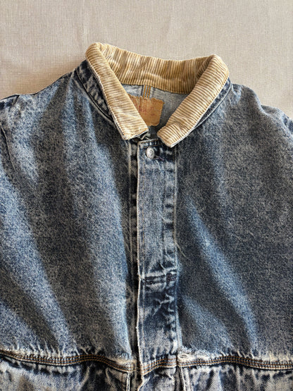 80's LEVI'S「75073」ケミカルウォッシュデニムジャケット