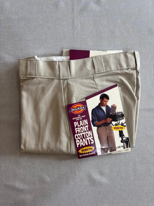 90's DICKIES「DEADSTOCK」ワークパンツ