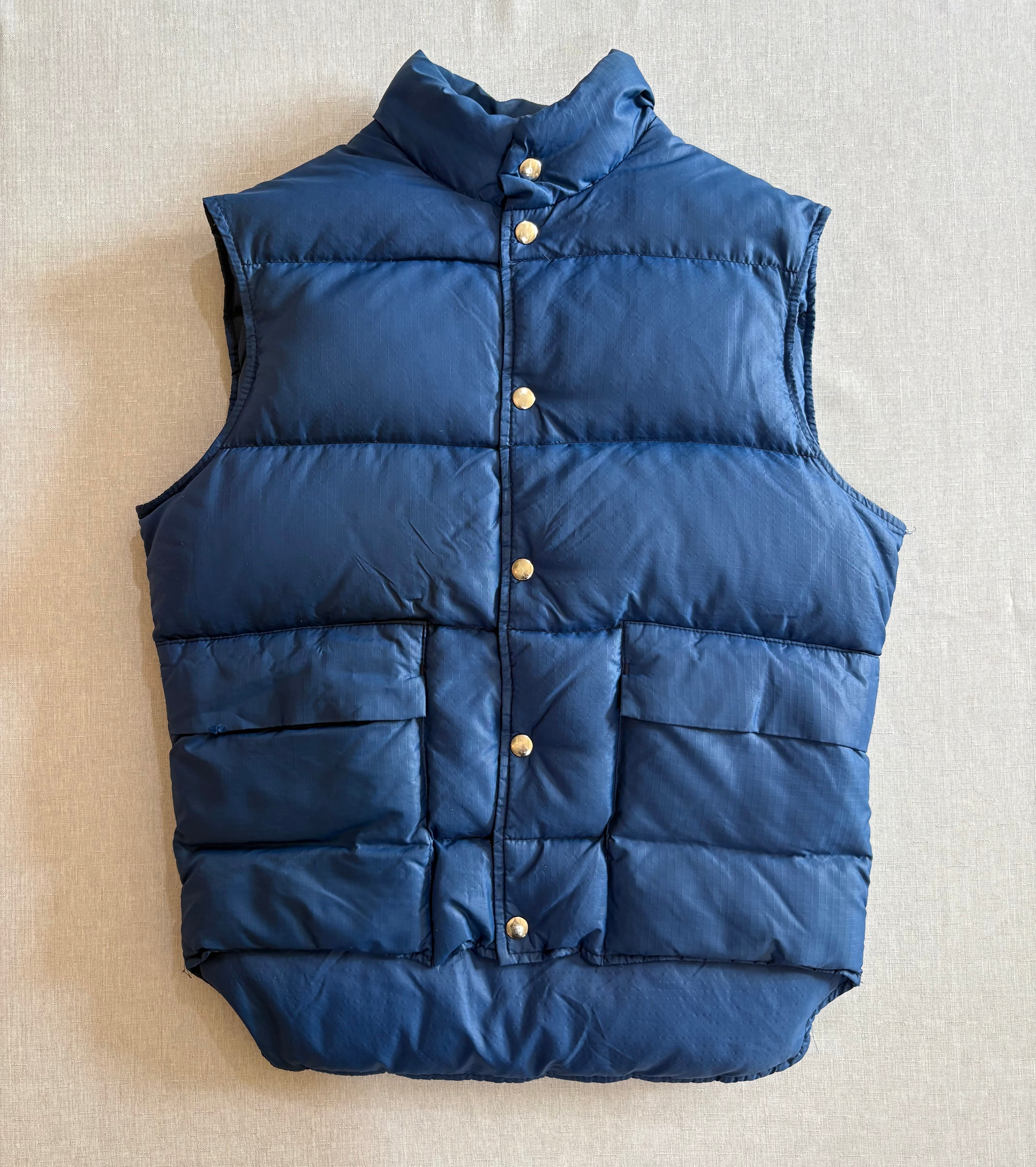 70's L.L.BEAN「Cursive Tag」ダウンベスト – FUJI STORE