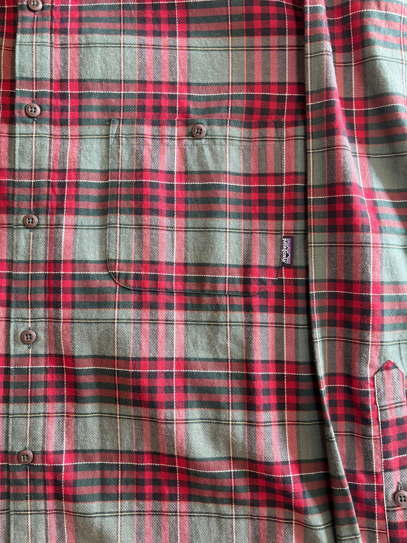 00's PATAGONIA「Organic Cotton」ボタンダウンシャツ