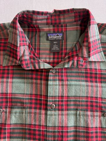 00's PATAGONIA「Organic Cotton」ボタンダウンシャツ