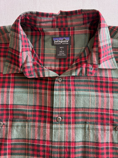 00's PATAGONIA「Organic Cotton」ボタンダウンシャツ
