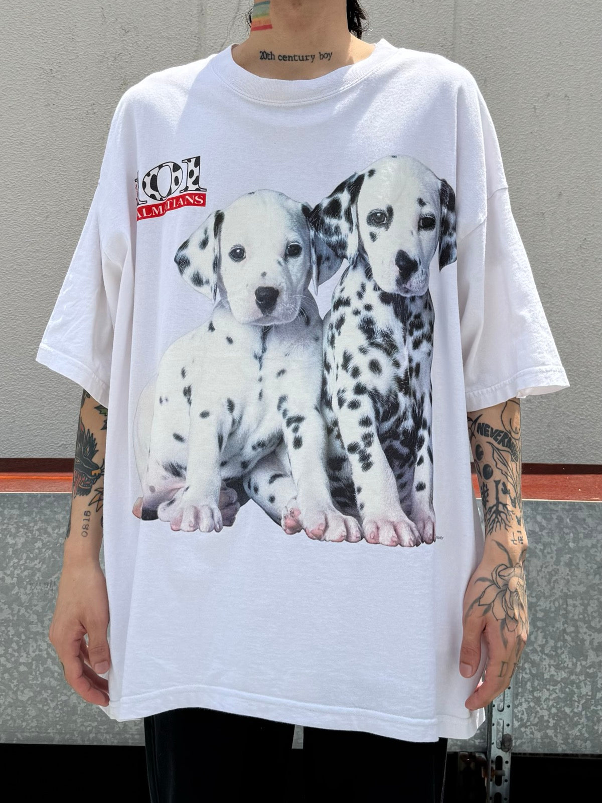 90's DISNEY「ONE HUNDRED AND ONE DALMATIANS」キャラクターTシャツ
