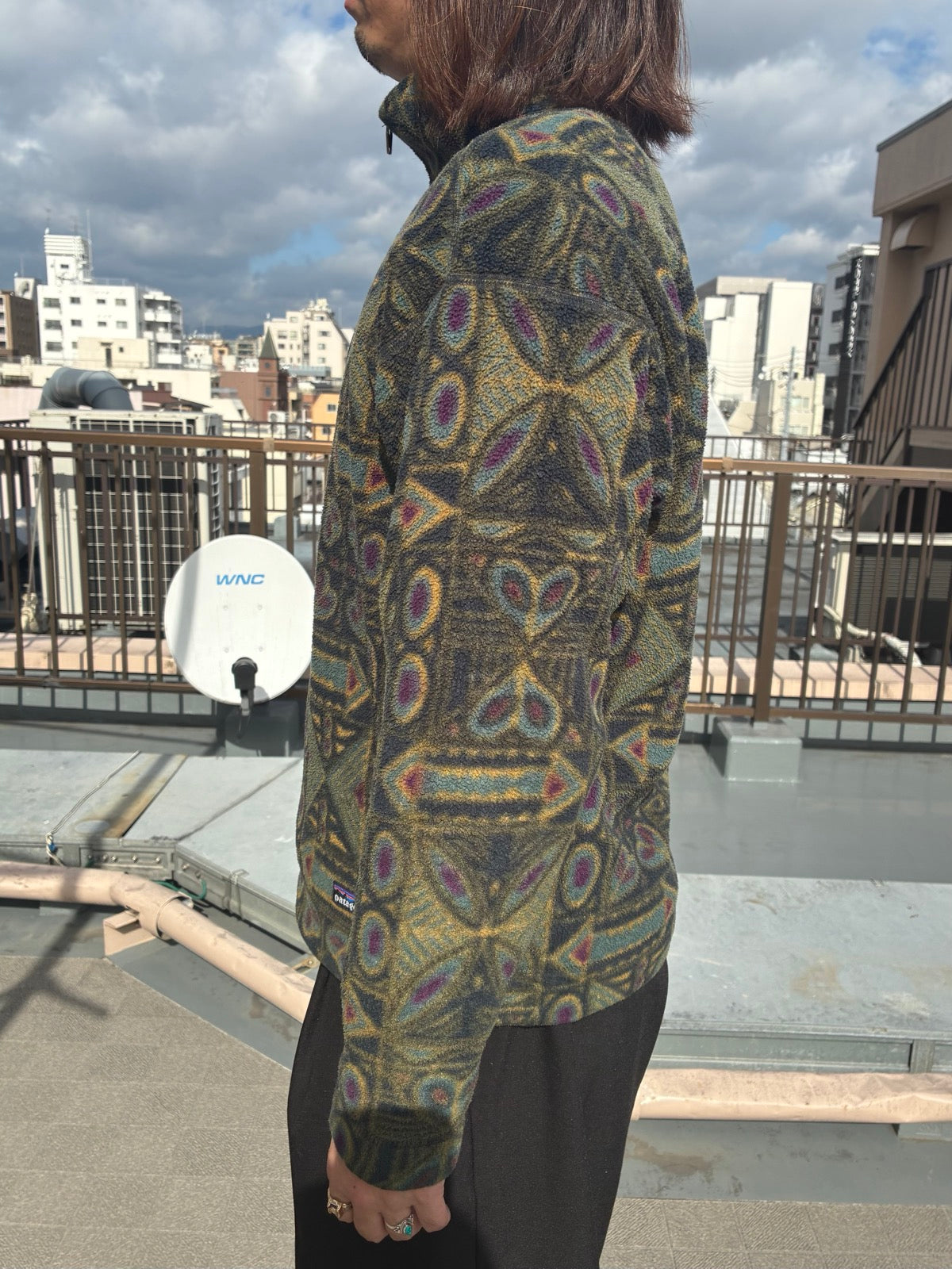 90's PATAGONIA「HALF ZIP FLEECE」USA製　フリース