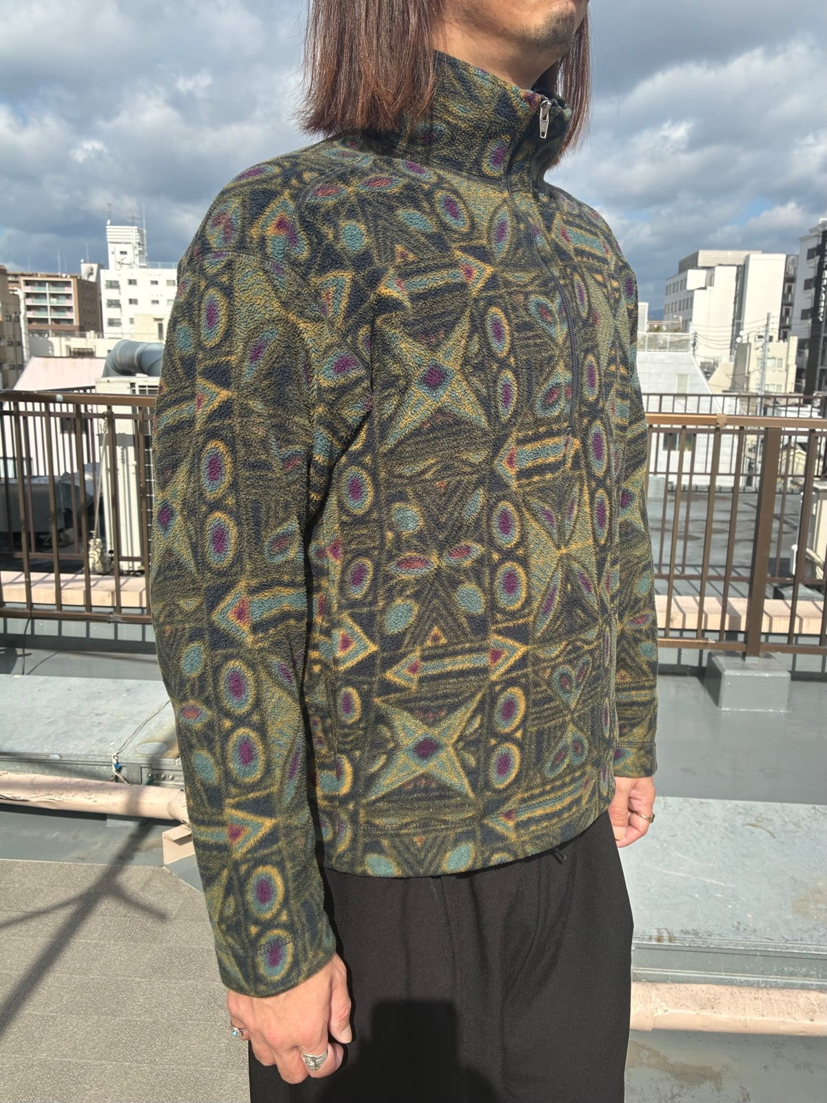 90's PATAGONIA「HALF ZIP FLEECE」USA製　フリース