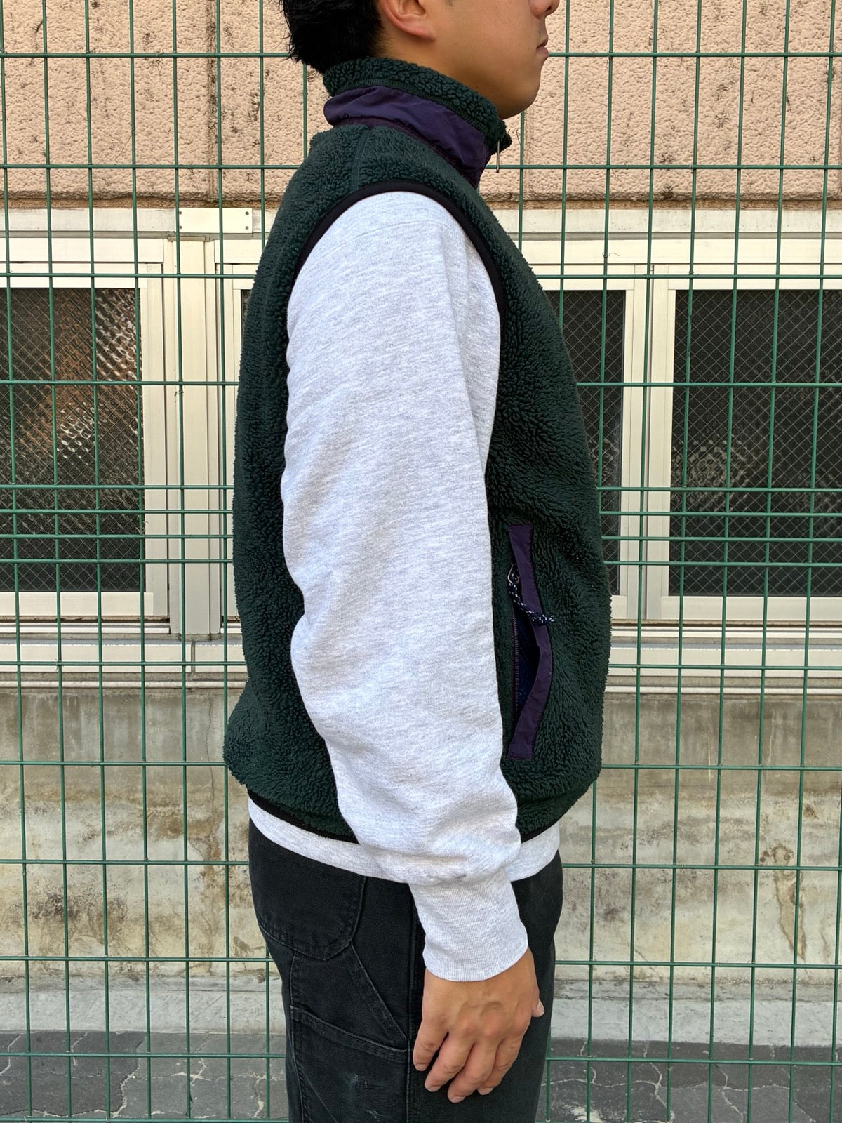 90's PATAGONIA「PEF Retro X Vest」USA製 フリースベスト