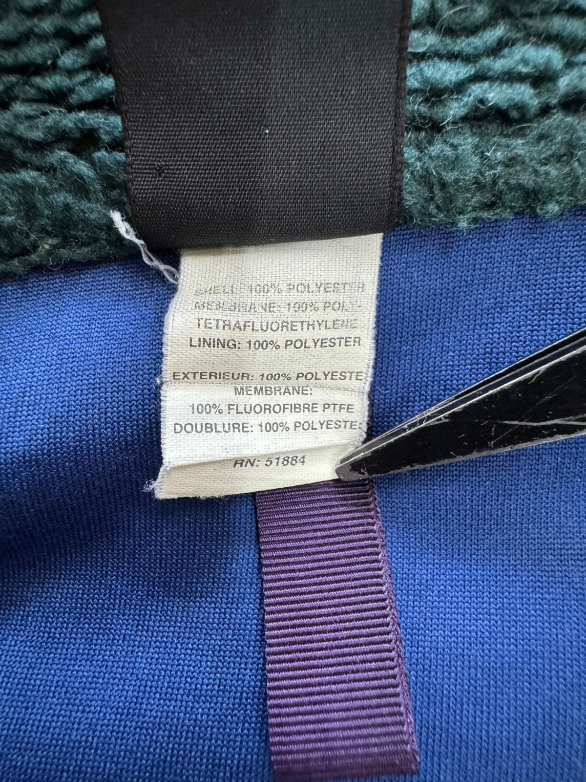 00's PATAGONIA「P.E.F. 」USA製 フリースベスト