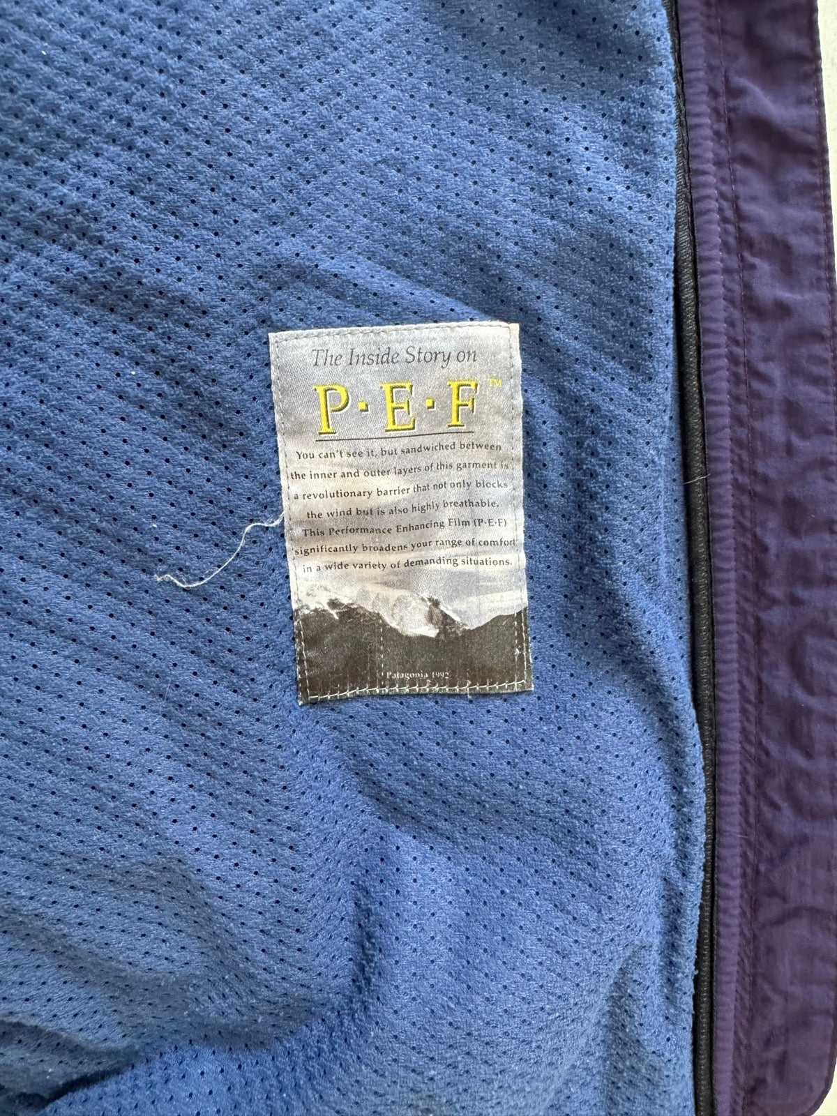 00's PATAGONIA「P.E.F. 」USA製 フリースベスト
