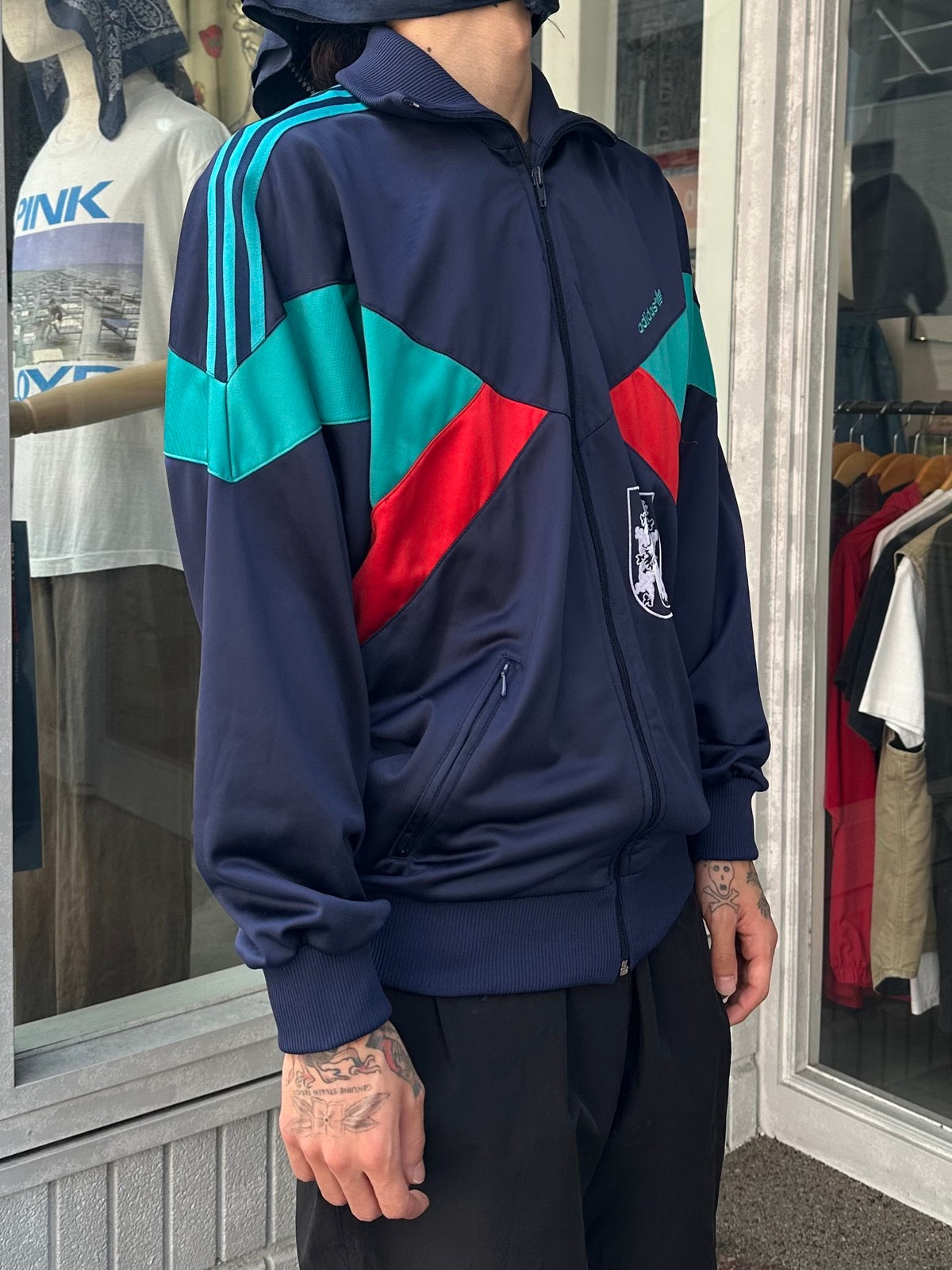 80's ADIDAS トラックジャケット