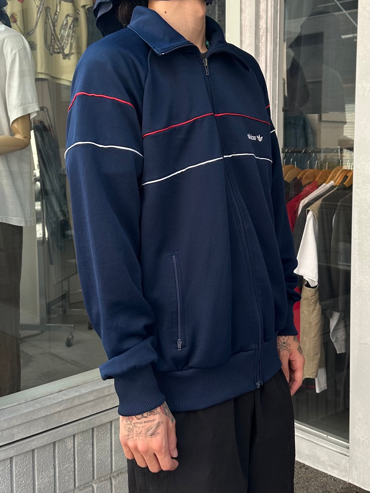 80's ADIDAS トラックジャケット