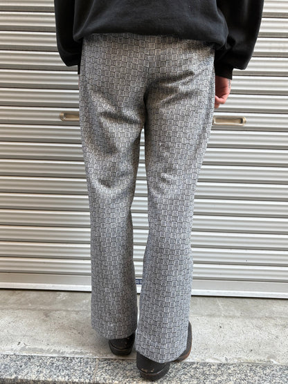 70’s～80’s 総柄フレアスラックス