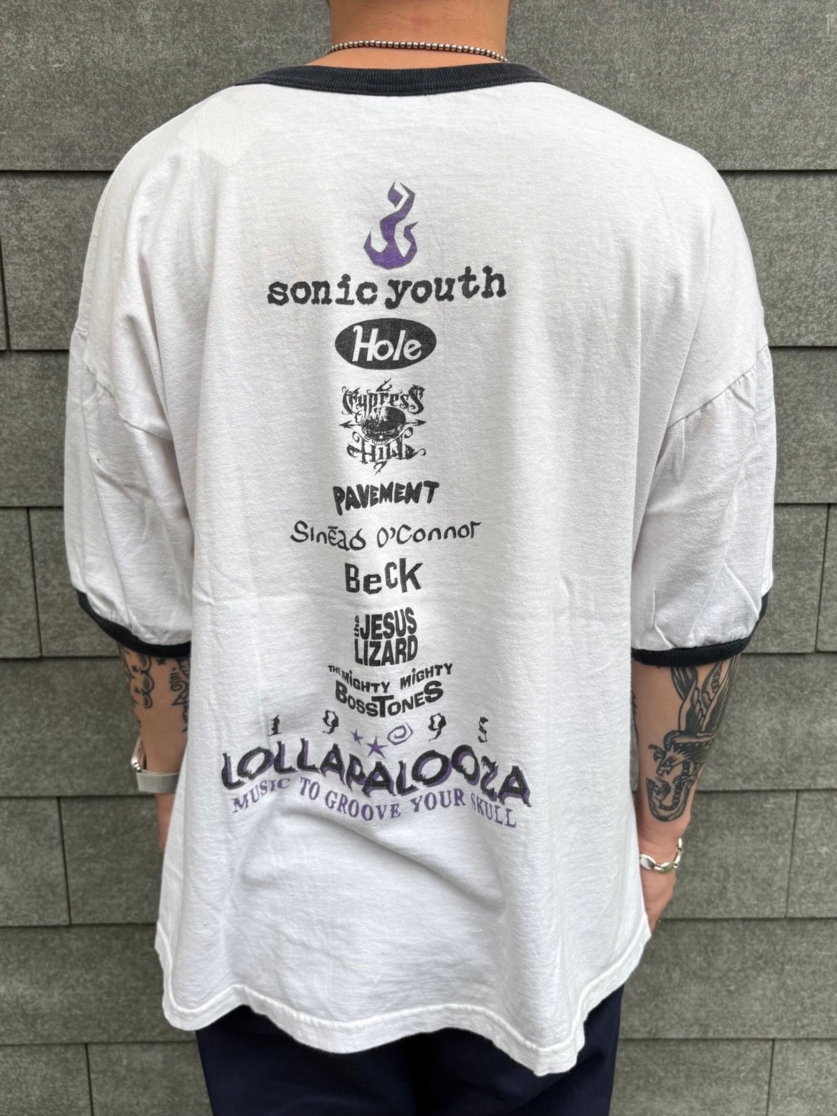 90's LOLLAPALOOZA USA製 バンドTシャツ
