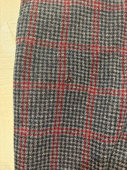 70’s～80’s 総柄フレアスラックス 千鳥柄