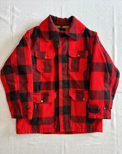 80's Woolrich「USA製」バッファローチェック ハンティングジャケット