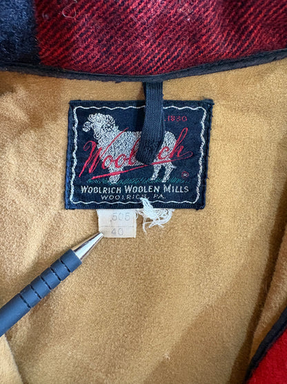 80's Woolrich「USA製」バッファローチェック ハンティングジャケット