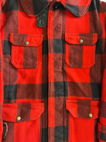 80's Woolrich「USA製」バッファローチェック ハンティングジャケット