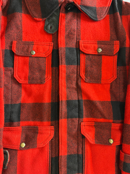80's Woolrich「USA製」バッファローチェック ハンティングジャケット