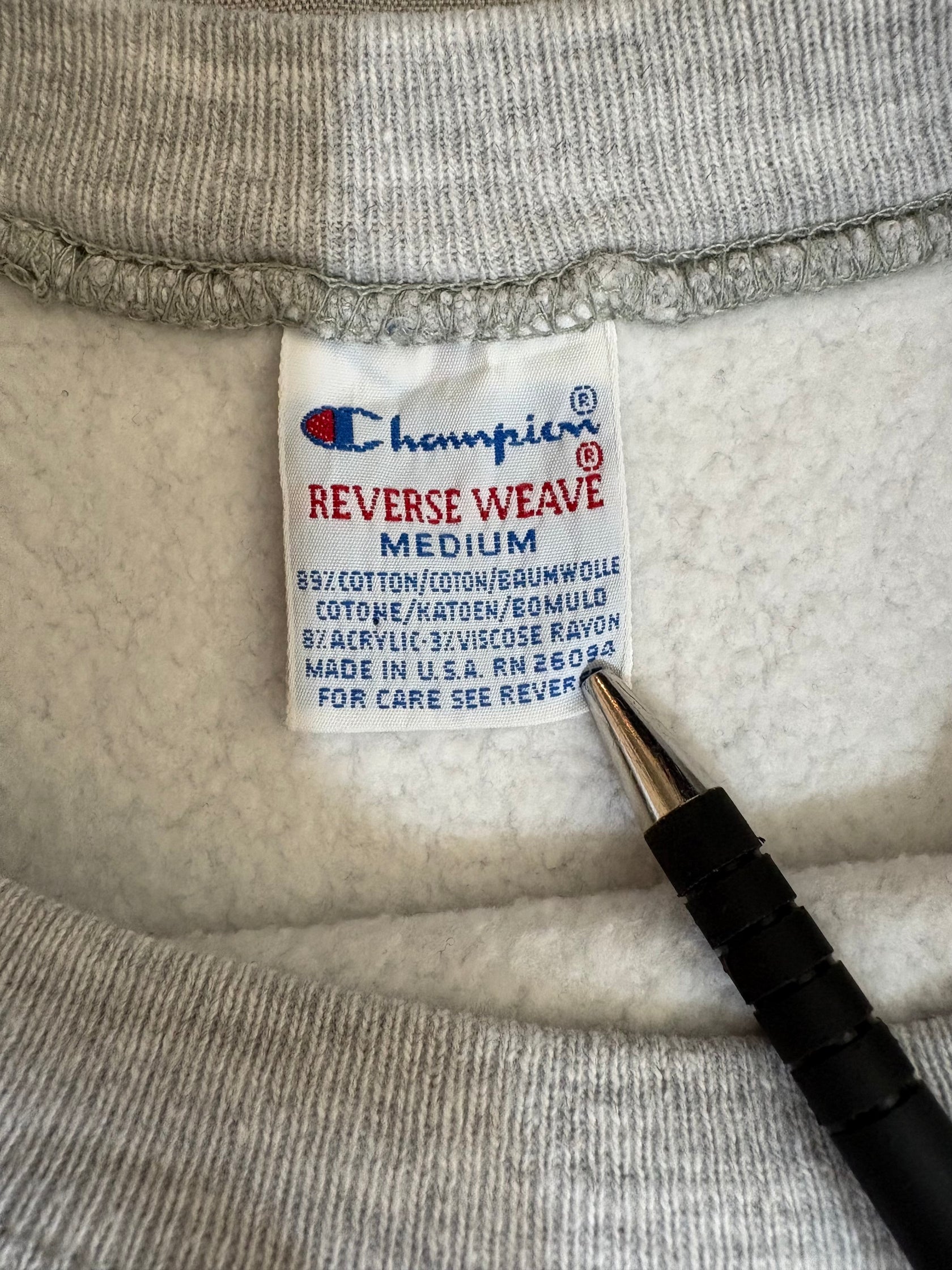 90's CHAMPION「DUKE」Reverse Weave USA製 カレッジスウェット