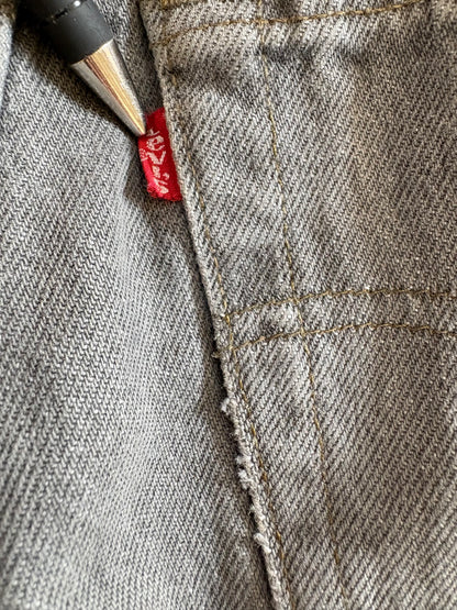 90's Levi’s 501「USA製」先染めブラックデニム