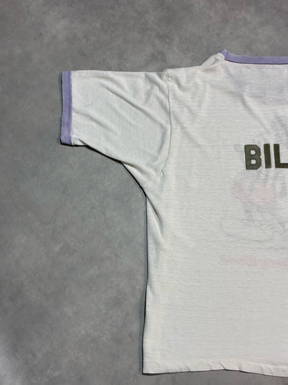 80's Walt Disney World 「白足ミッキーBILLネーム」キャラクターTシャツ