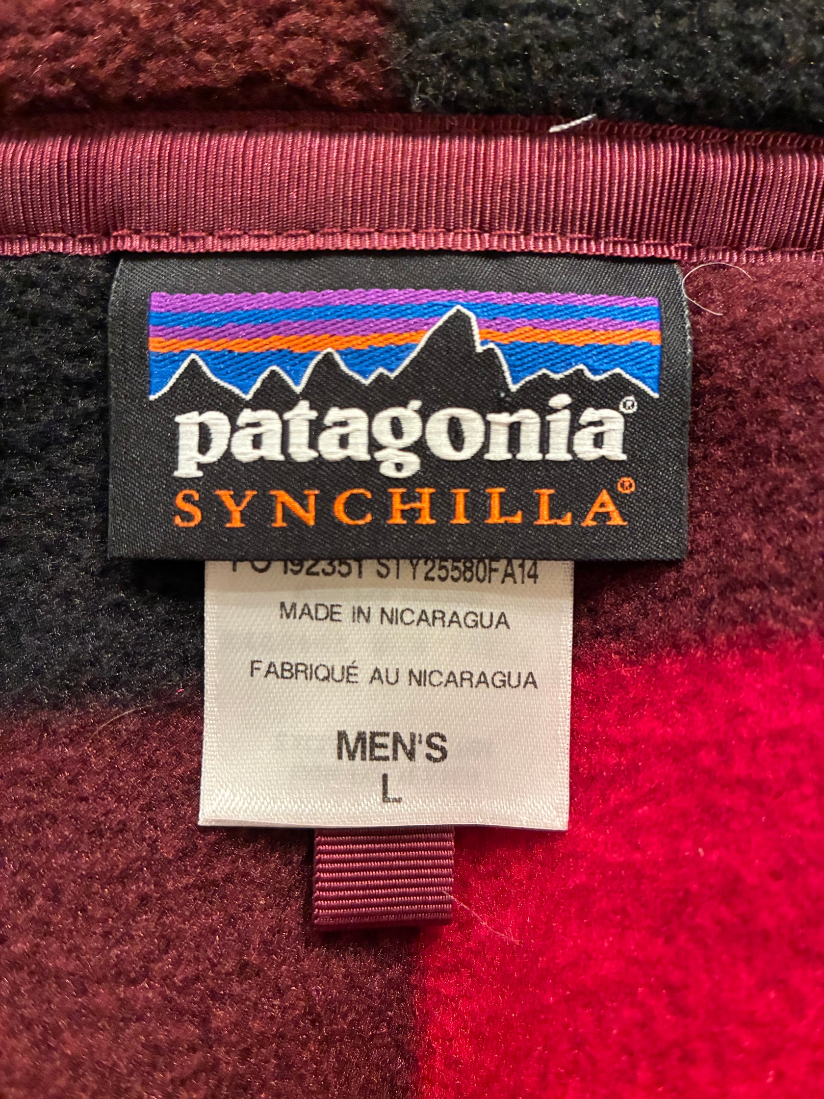 10's PATAGONIA「SYNCHILLA Snap-T 」フリースプルオーバー