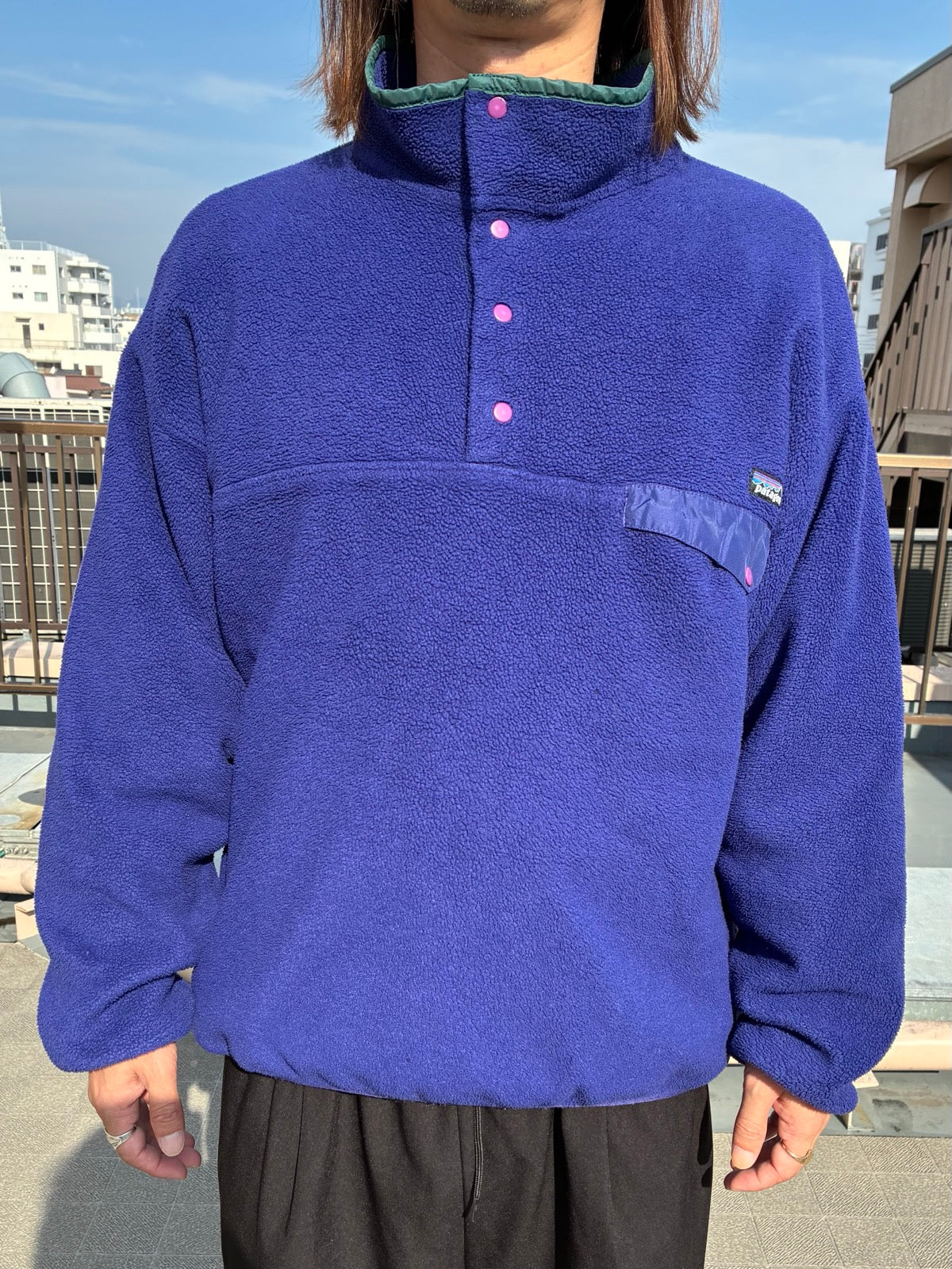 00's PATAGONIA「SYNCHILLA Snap-T 」フリースプルオーバー