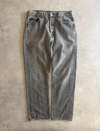 90's Levi’s「501-0660」USA製 後染め ブラックデニム