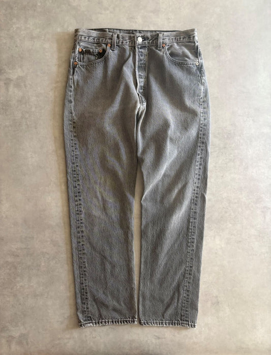 90's Levi’s「501-0660」USA製 後染め ブラックデニム