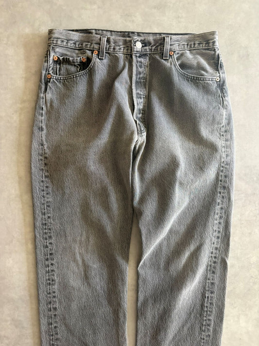 90's Levi’s「501-0660」USA製 後染め ブラックデニム