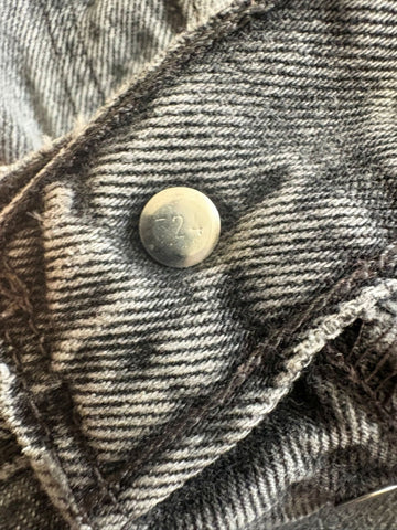 90's Levi’s「501-0660」USA製 後染め ブラックデニム
