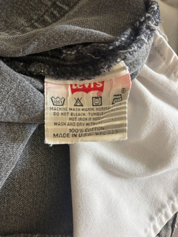 90's Levi’s「501-0660」USA製 後染め ブラックデニム