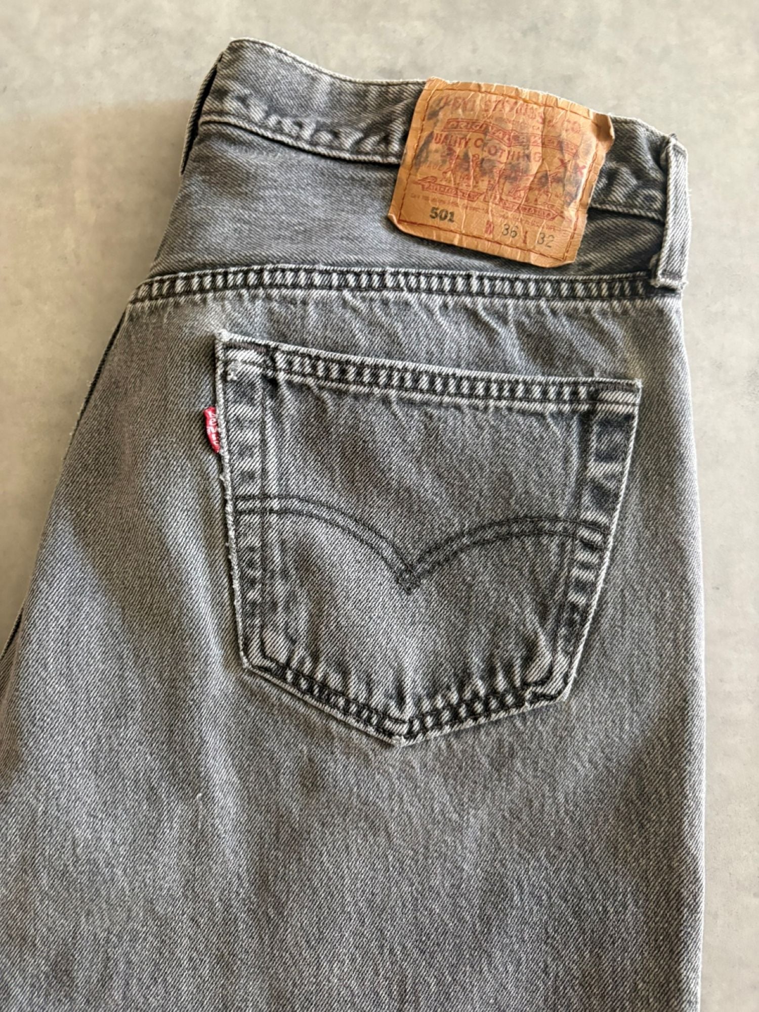90's Levi’s「501-0660」USA製 後染め ブラックデニム