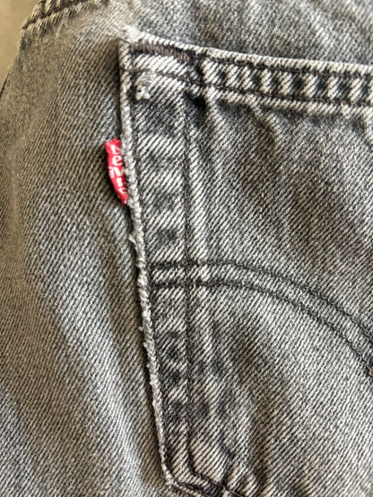 90's Levi’s「501-0660」USA製 後染め ブラックデニム