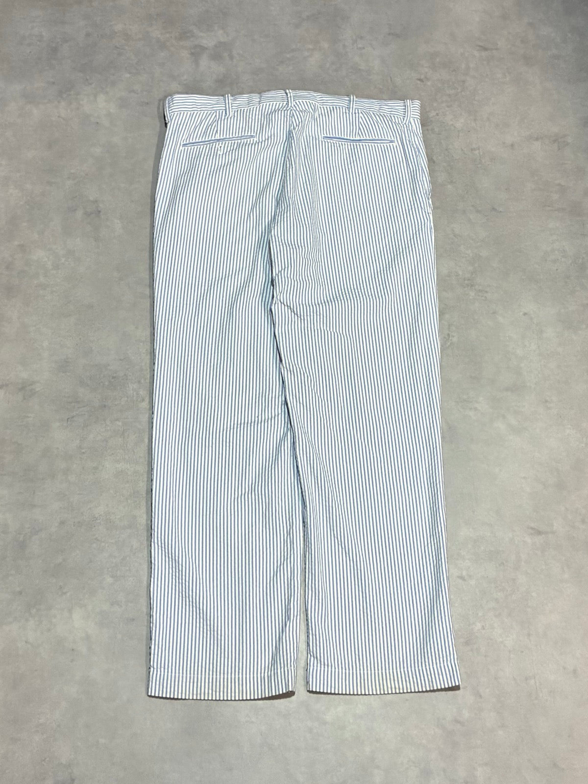 90's RALPH LAUREN「POLO GOLF」シアーサッカーストライプパンツ
