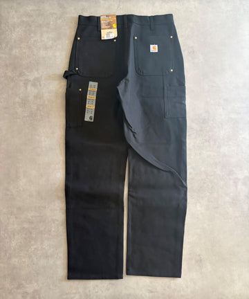 「Carhartt」ダブルニー ワークパンツ ブラック DEADSTOCK