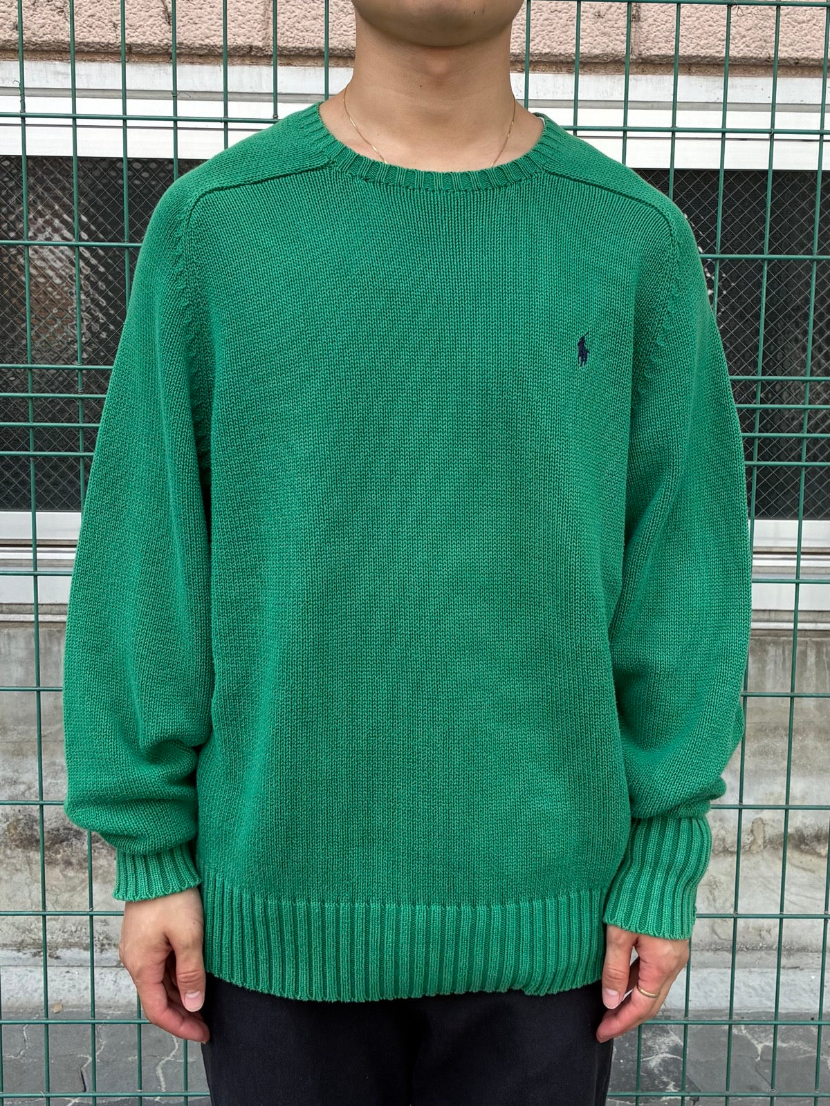 90's POLO BY RALPH LAUREN クルーネックニット