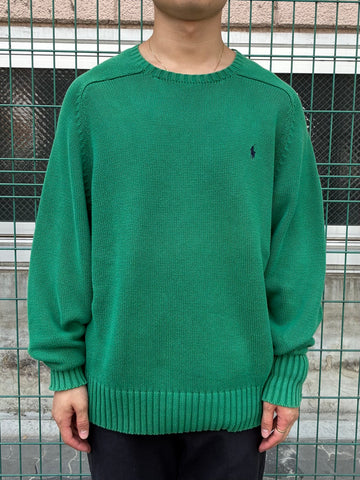 90's POLO BY RALPH LAUREN クルーネックニット