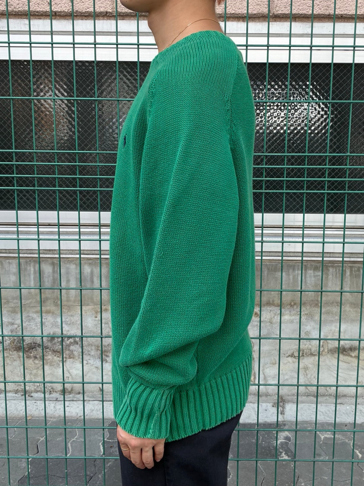 90's POLO BY RALPH LAUREN クルーネックニット