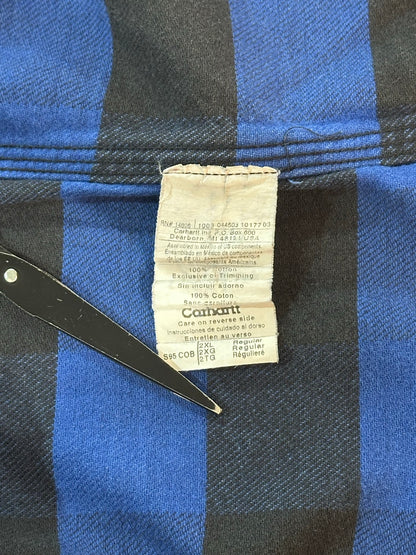 00's CARHARTT バッファローチェックシャツ
