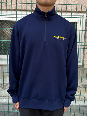 RALPH LAUREN「POLO SPORT」ハーフジップスウェット