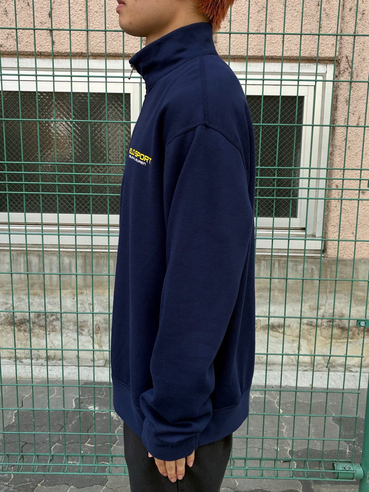 RALPH LAUREN「POLO SPORT」ハーフジップスウェット