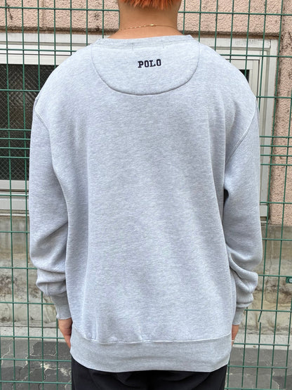 90's~00's POLO BY RALPH LAUREN 「Pワッペン」ロゴスウェット