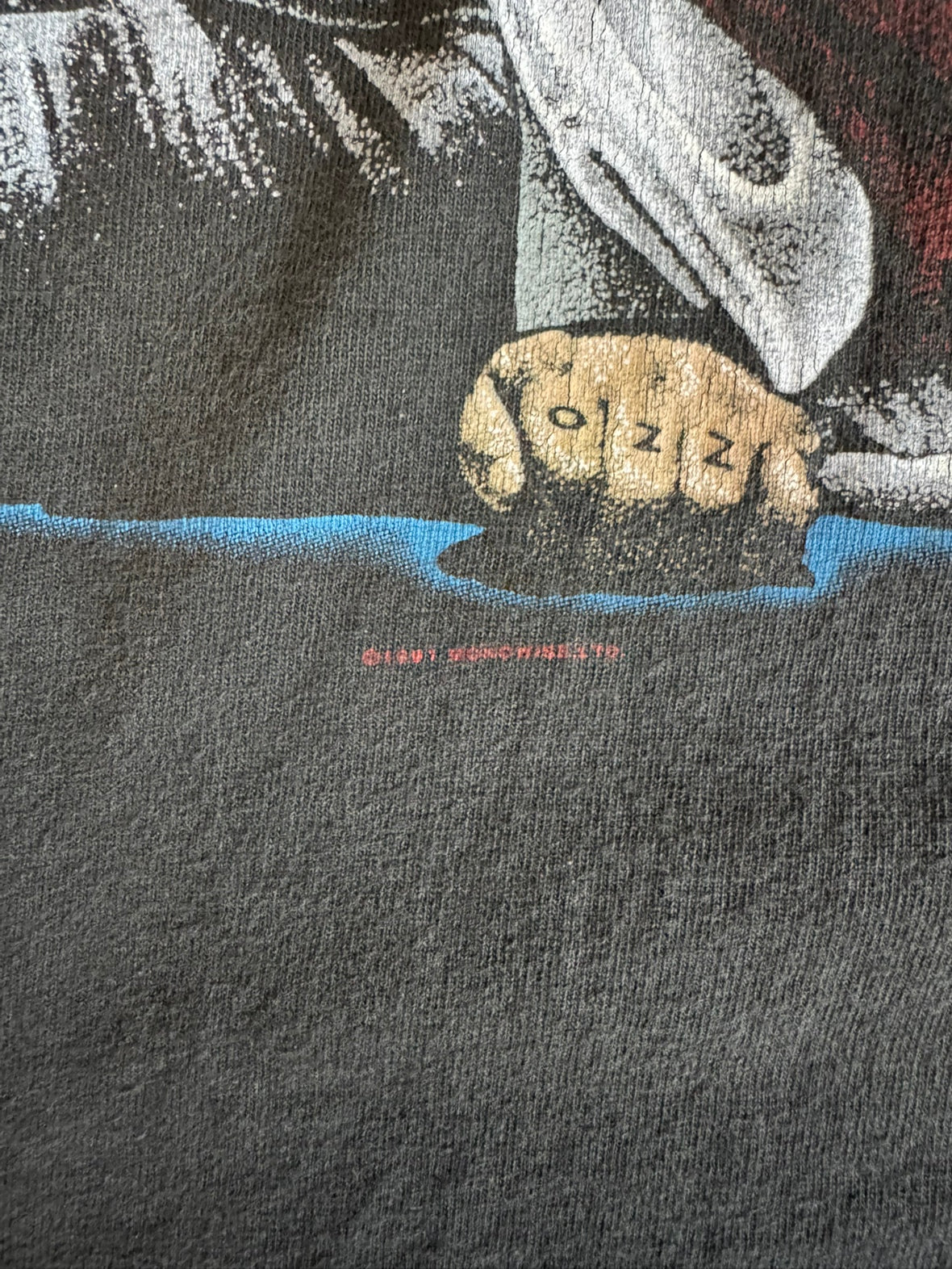 90's OZZY OSBOURNE 「blizzard of oz」バンドTシャツ – FUJI STORE