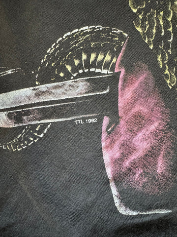 90's METALLICA「SNAKE HEART DAGGER」バンドＴシャツ