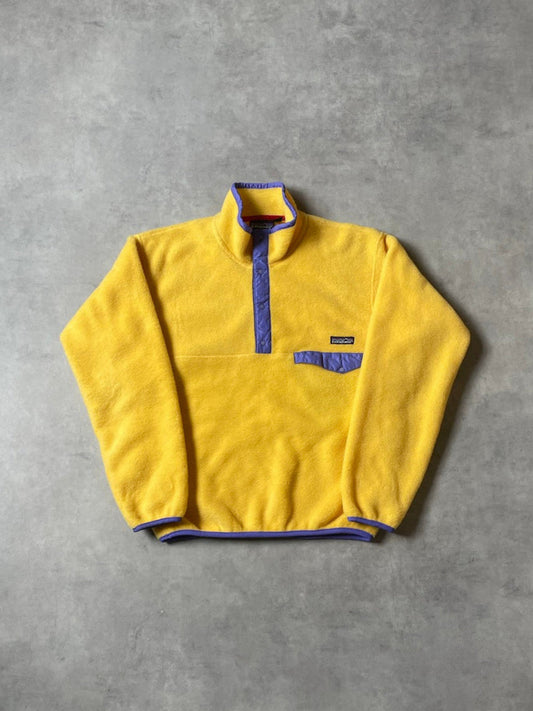 80s PATAGONIA 「Synchilla Snap-T」フリースプルオーバー　USA製
