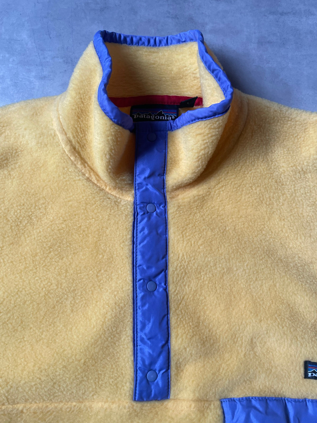 80s PATAGONIA 「Synchilla Snap-T」フリースプルオーバー USA製