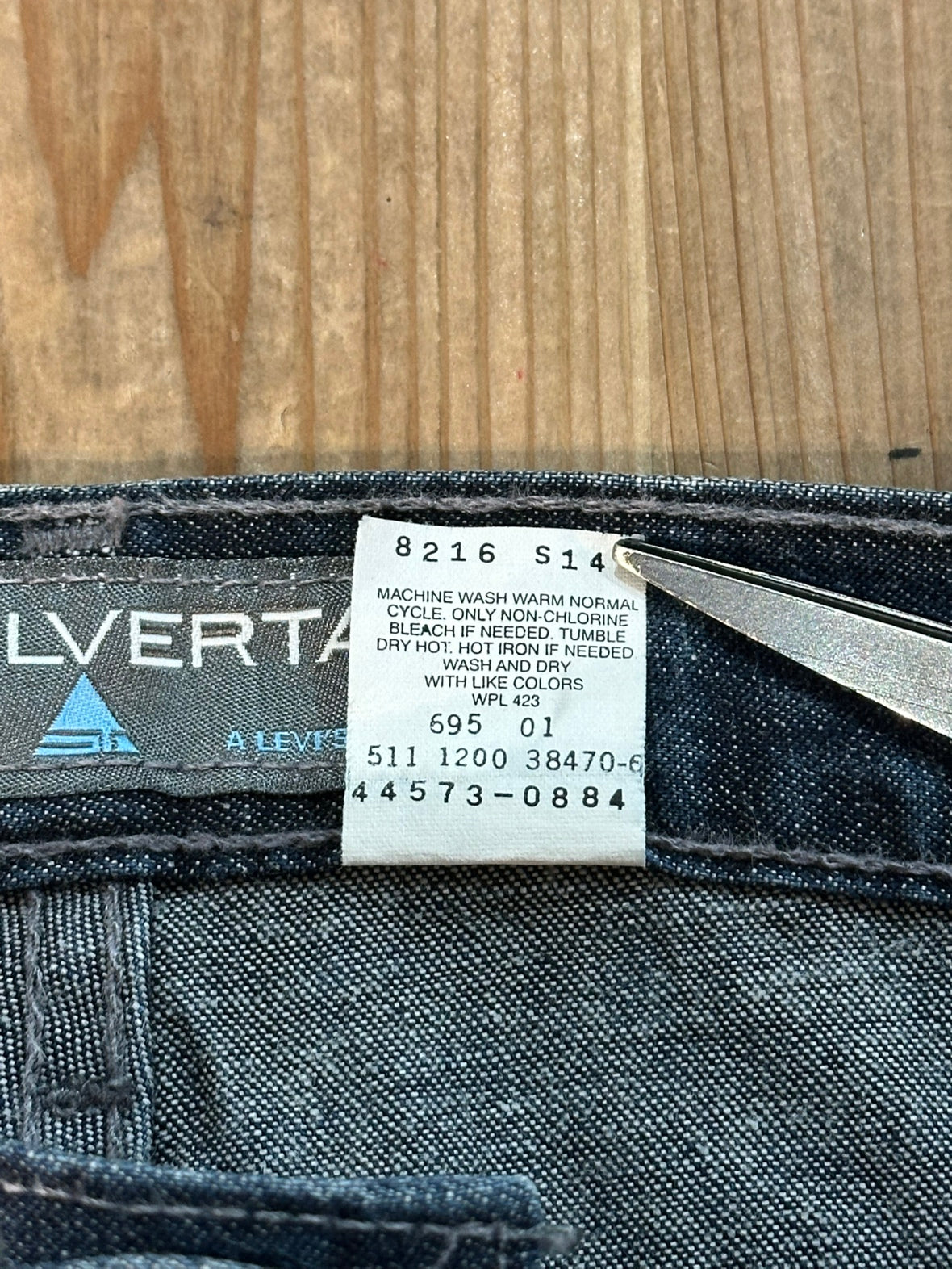 90's SILVER TAB 「LOOSE FIT」バギーパンツ