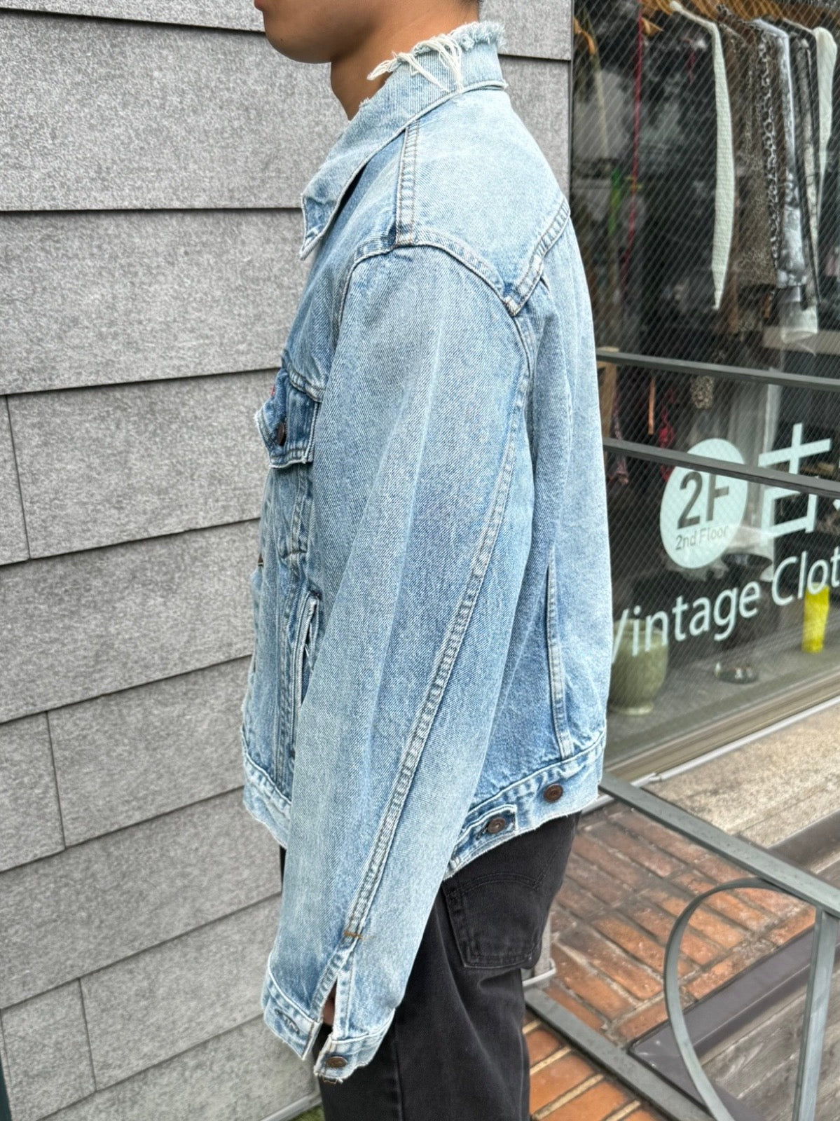 80's Levi's 71506-0216 デニムジャケット 50L 80's LEVI'S 70506-0216 Denim Trucker Jacket SIZE/40 Made in Canada